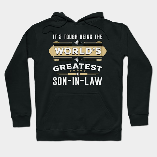 Son In Law Best Family Son Gift Idea Hoodie by T-Shirt.CONCEPTS